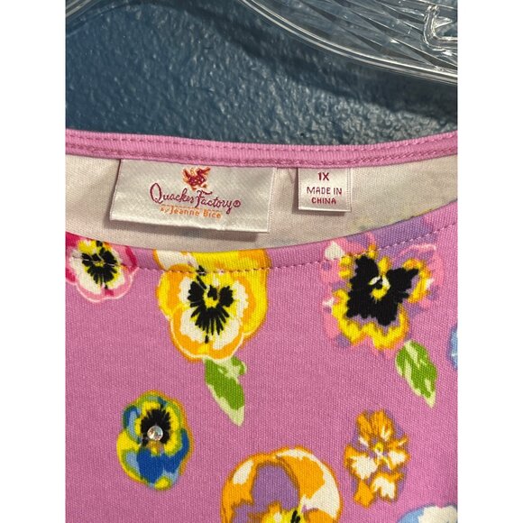 LuLaRoe ,Quacker Factory & BIBI XL Shirt Bundle - Picture 2 of 14